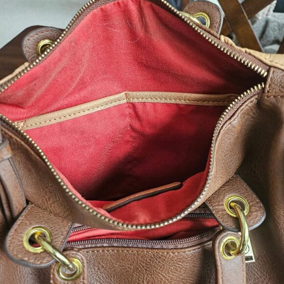 Autumn Colors Leather Shoulder Bag - Picture 4 of 11